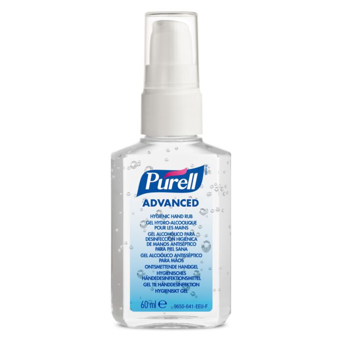 Purell Advanced Hygienic Hand Rub - 60ml Pump - Purell