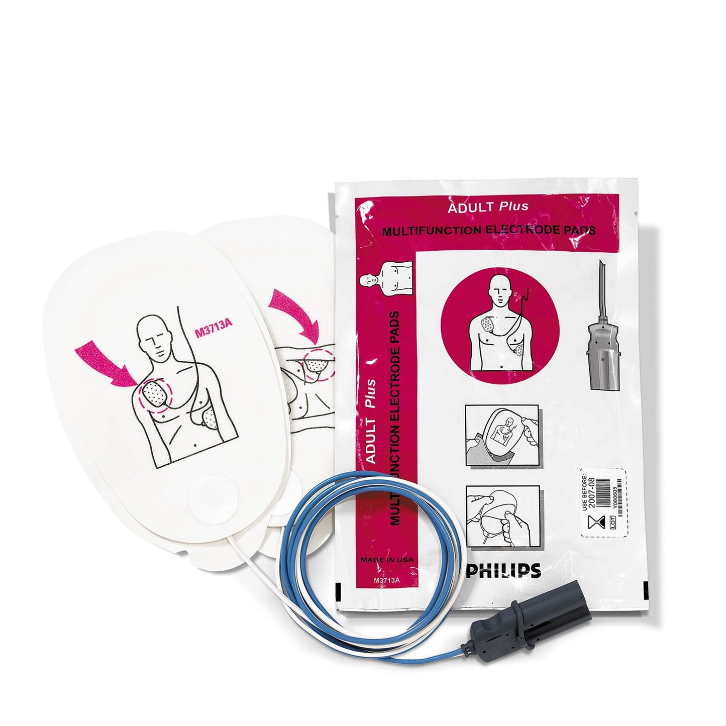 1-pack HS FR/FR2 Defib Pads (DP2/DP6) - Philips