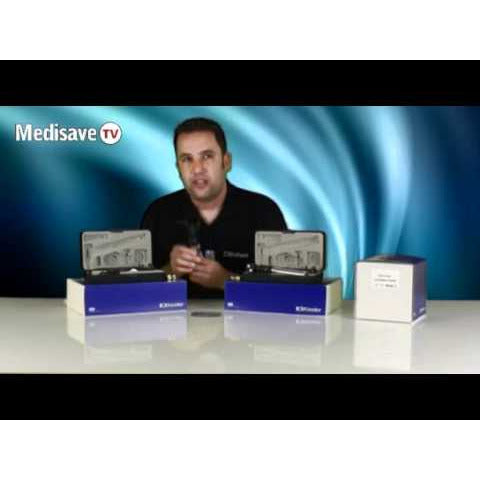 Keeler Practitioner/Vista/Fibre Optic 2.8v Otoscope Bulb x 2 -