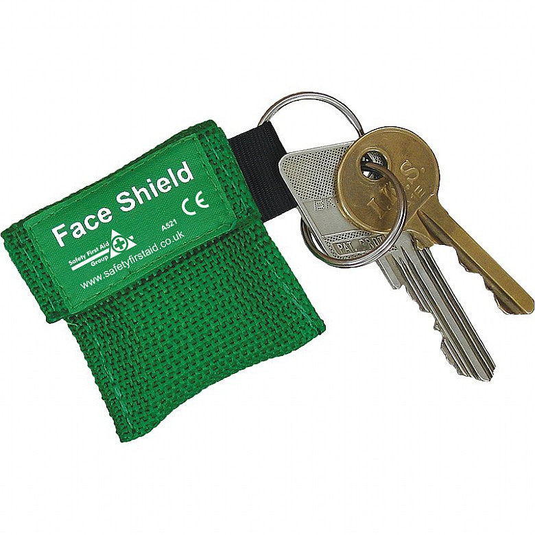 Hypaguard Key Fob Face Shield - Single - Safety First Aid