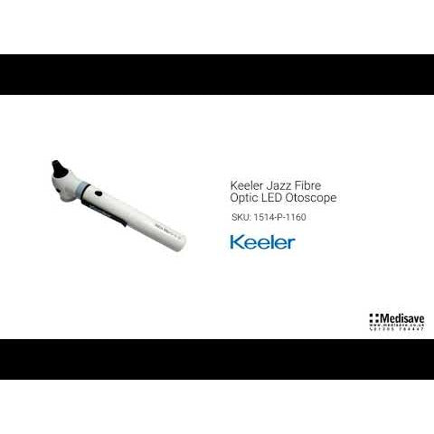 Keeler Jazz Fibre Optic LED Otoscope - Keeler