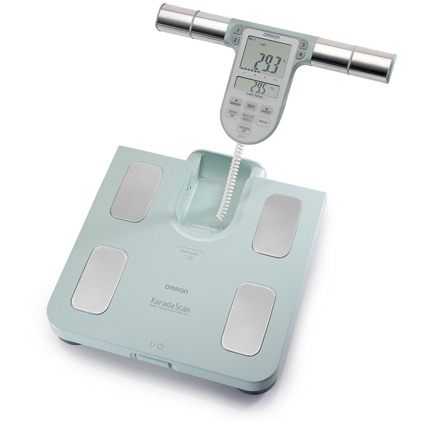 Omron BF511 Turquoise Body Composition Monitor - Omron