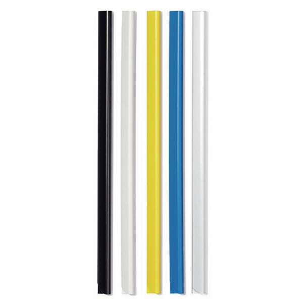 Durable Spinebar 6mm A4 Black Pk50 2931 - Durable
