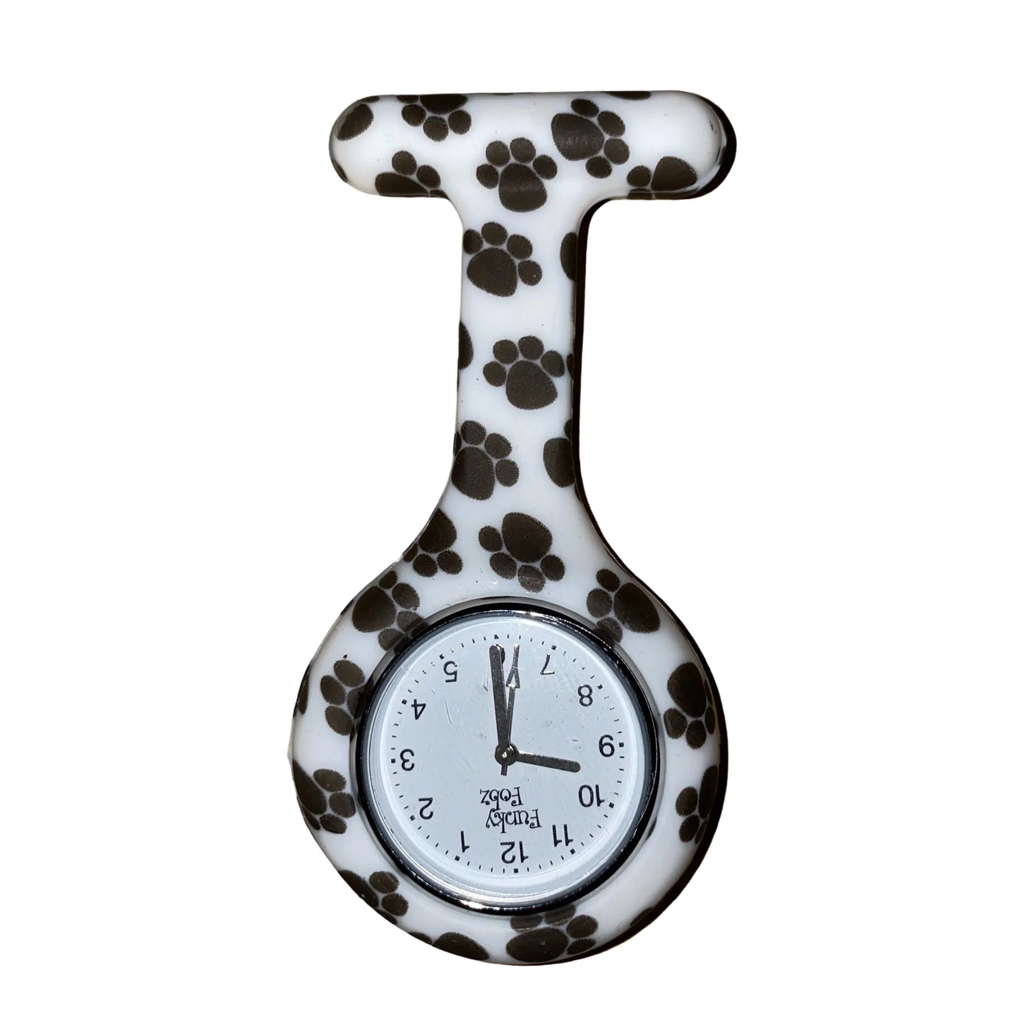 Nurses Silicone Fob Watch - Paw Print - Funky Fobz