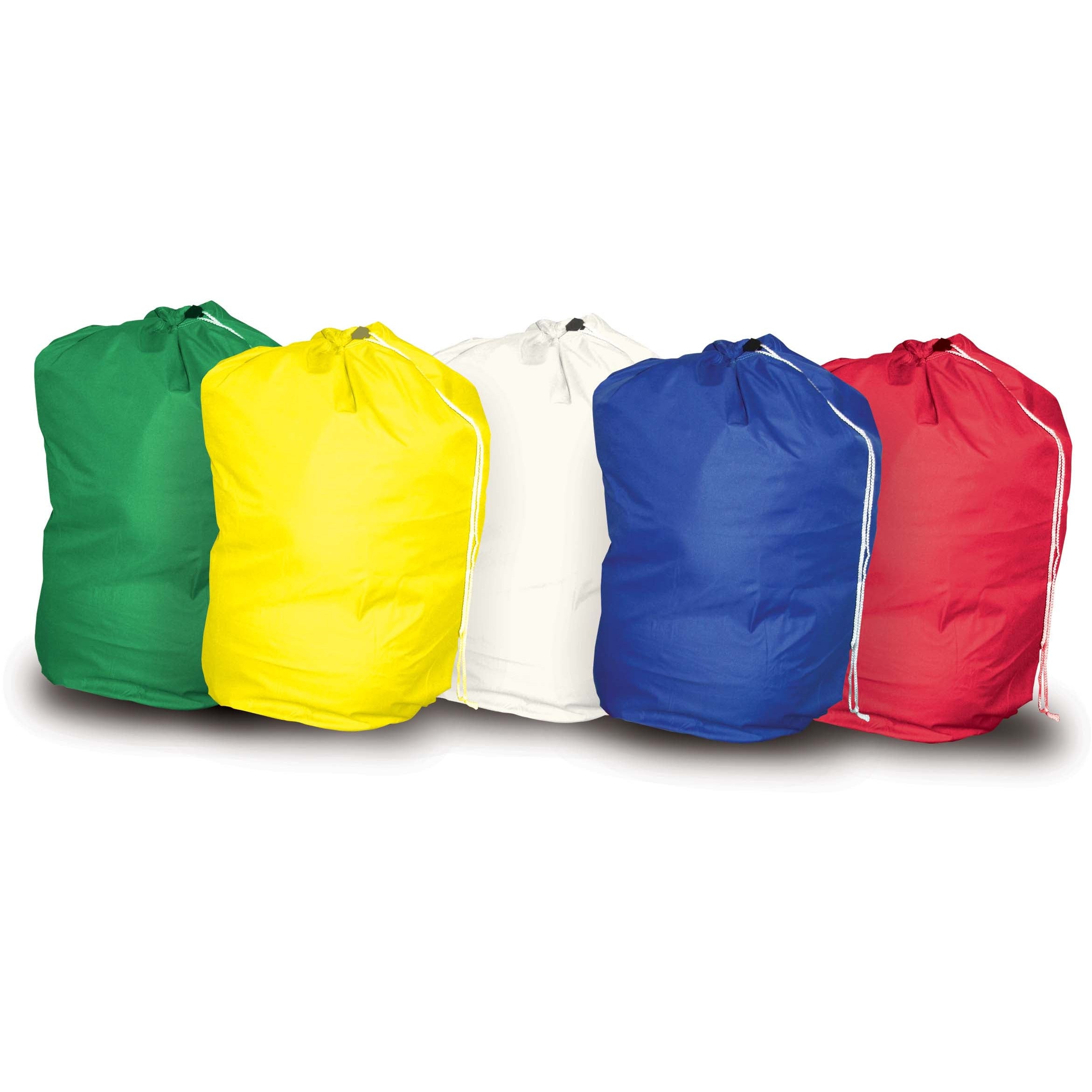 Drawstring Laundry Bag In White Medisave UK