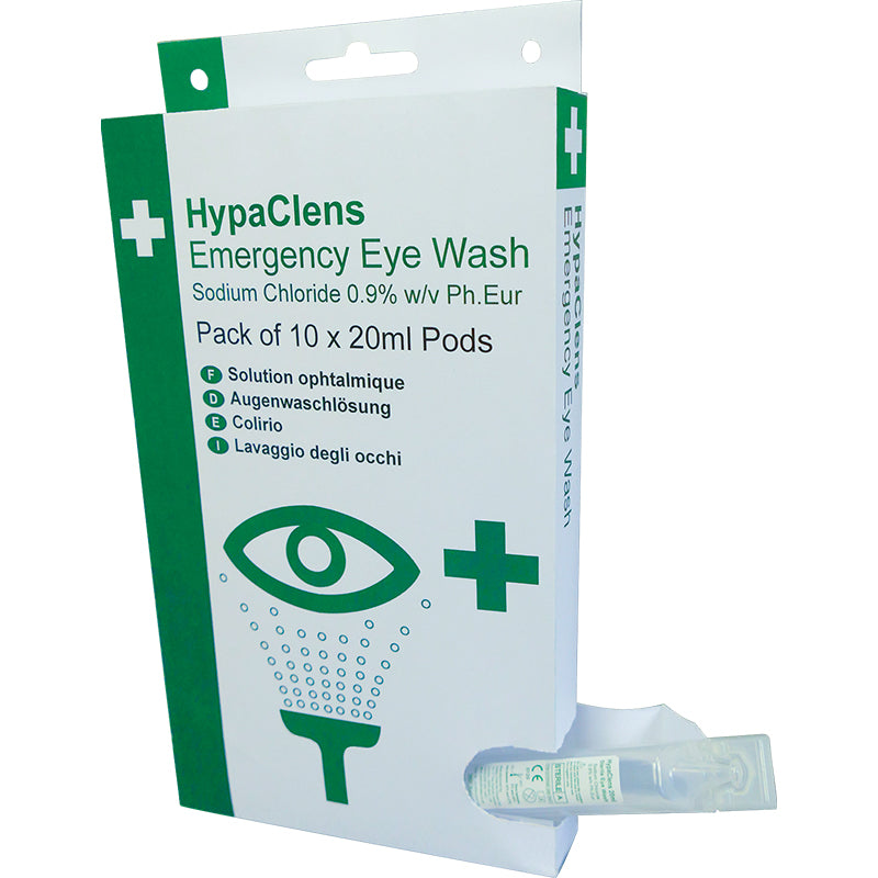 HypaClens Value Eye Wash Pod Dispenser - Safety First Aid