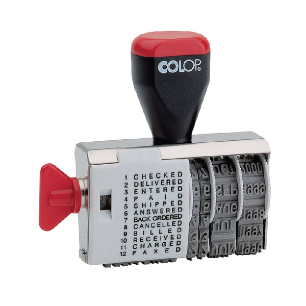 Colop 04000/Wd Dial A Phrase Dater - Colop