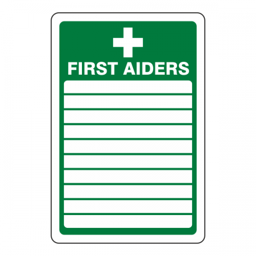 First Aiders Sign - Medisigns