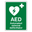 AED External Defibrillator Sign