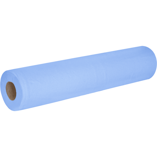 Essentials Blue Couch Roll 20" - 2ply - 40m x 500mm - Case of 12 - Northwood