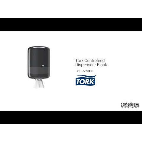 Tork Centrefeed Dispenser - Black - Tork
