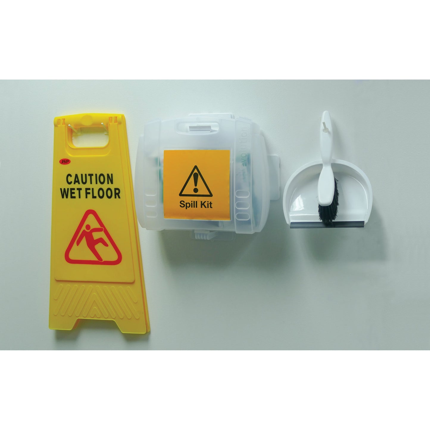 HypaClean Universal Spill Kit with Wet Floor Sign - Safety First Aid