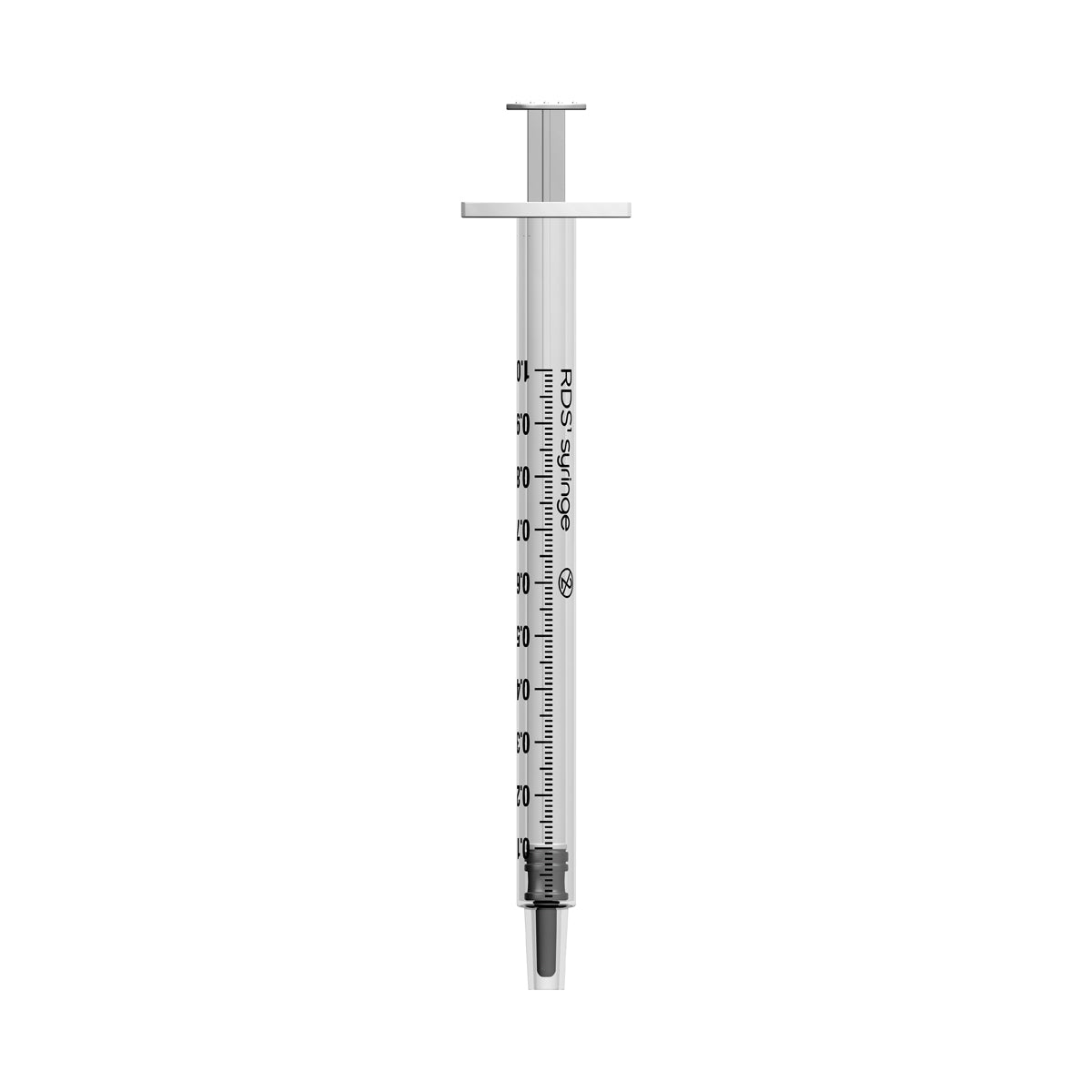 Reduced Dead Space 1ml Syringe White X 100