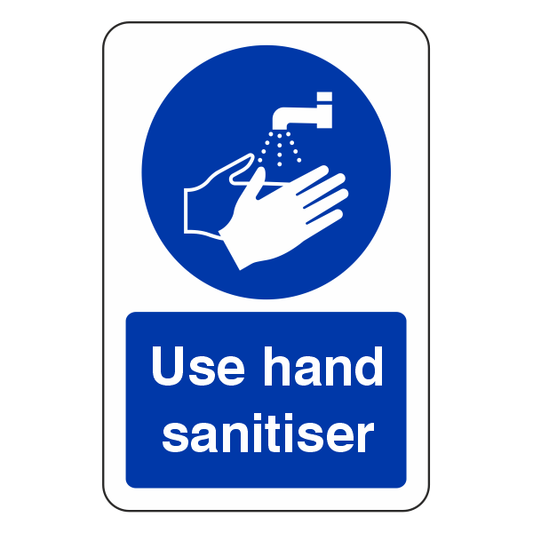 Use Hand Sanitiser Sign