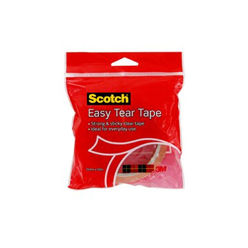 Scotch Easy Tear Sgl Roll Evday Tape Clr - Scotch