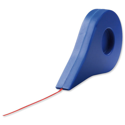 Nobo Grid Tape 3mm x10m Red 1901121 - Nobo