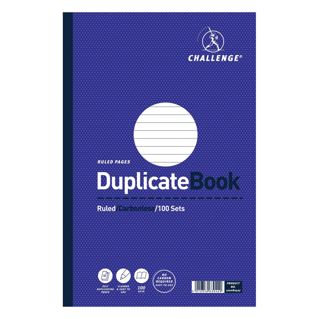 Challenge Carbonless Dup Book A4 Ft 6929 Pack Of 3 - Vow