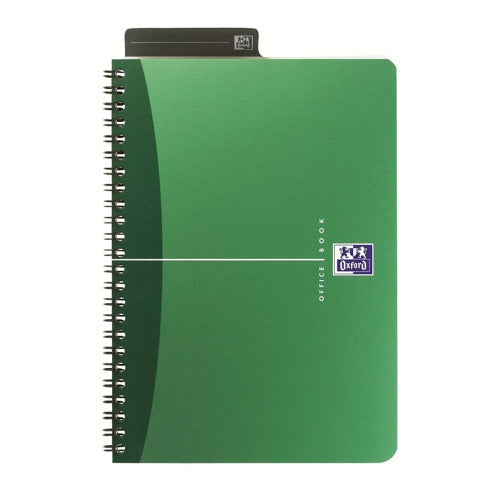 Oxford Metallic Notebook A4 Green 400051873 pack of 5 - Oxford