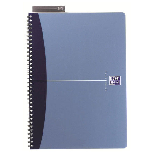 Oxford Metallic Notebook A5 Blue 400051961 pack of 5 - Oxford