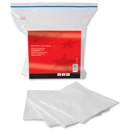 Select Gen Purpose Lint Free Cloths (50) - Selected