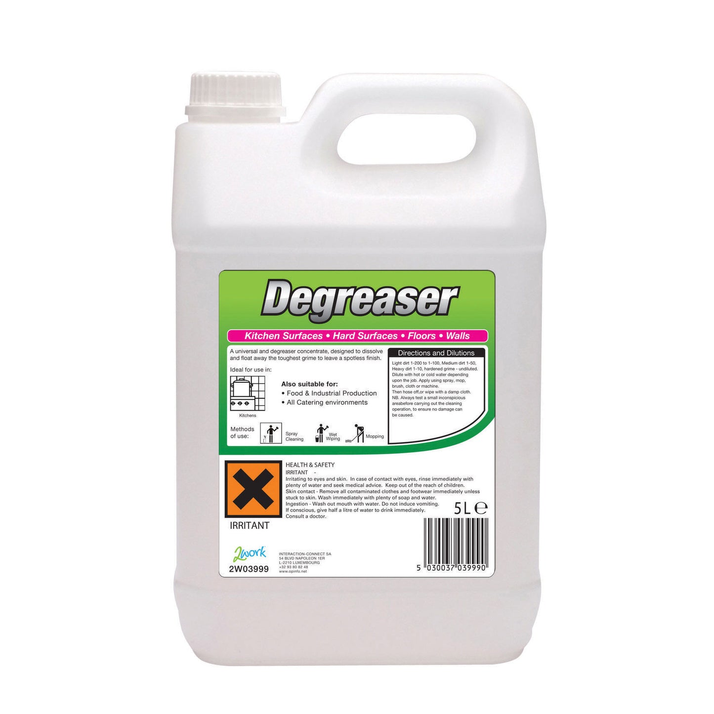 Select Kitchen Cleaner/Degreaser 5lt - Selected
