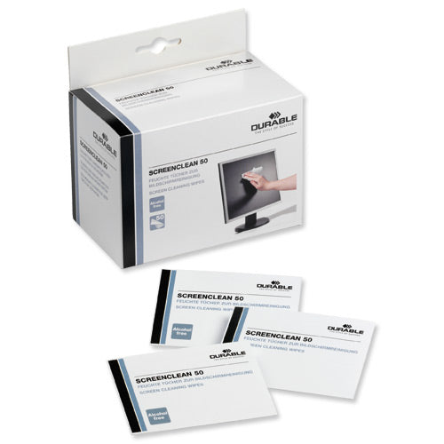 Durable Screenclean 50 Sachets 5787/02 - Durable