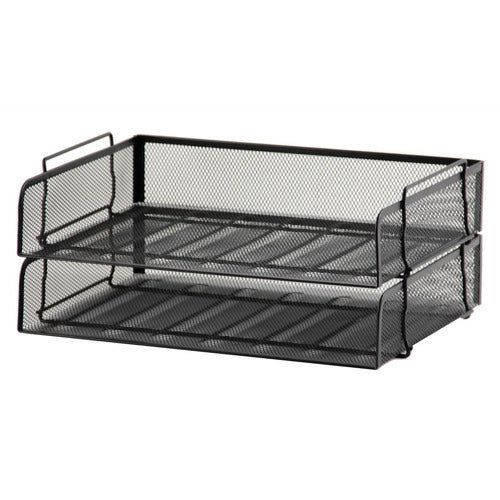 Select Mesh Side Load Letter Tray Black - Selected