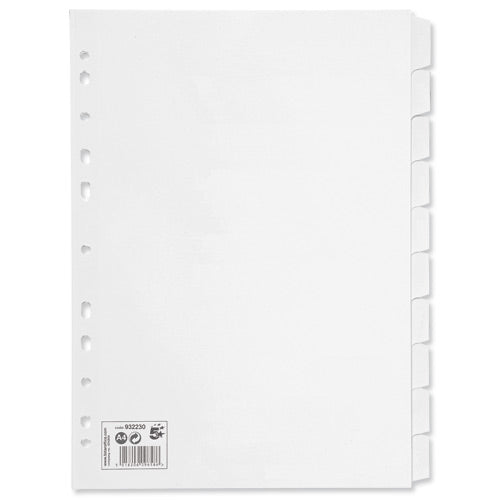 Concord Divider A4 10part White 79701/97 - Vow