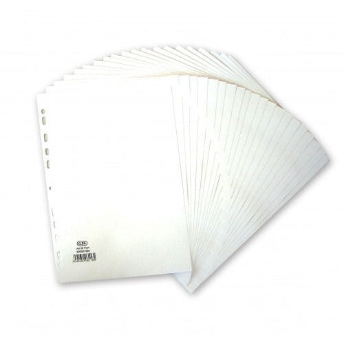 Elba Divid A4 20pt Card 160g Whit - Elba