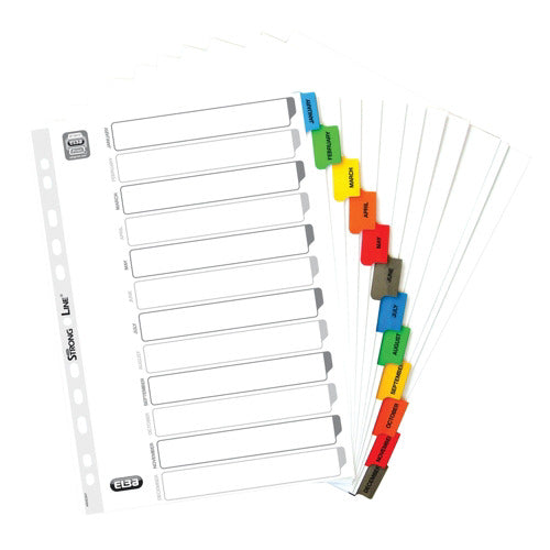 Concord Index A4 Jan-Dec Multi Cs24 - Vow
