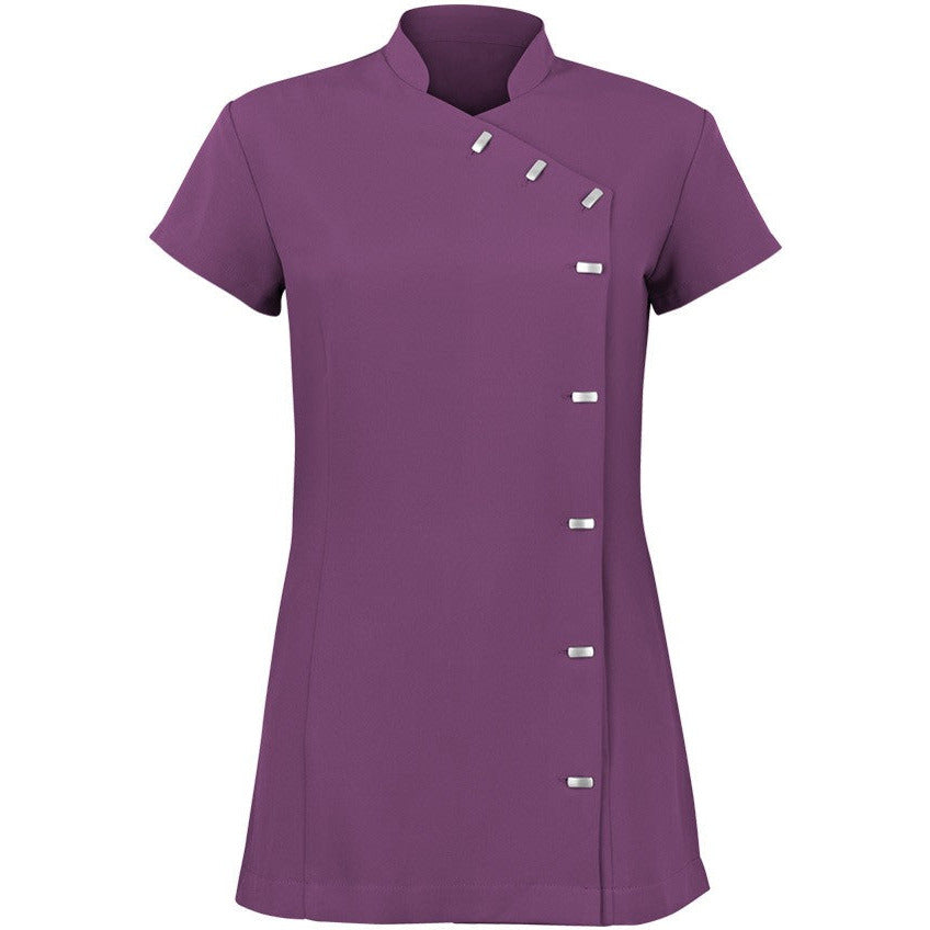Women's Easycare Wrap Button Tunic – Medisave UK