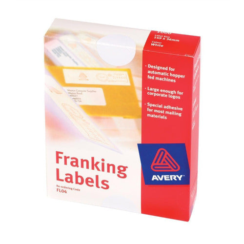 Avery Franking Label 140x38 (1000) FL04 - Avery