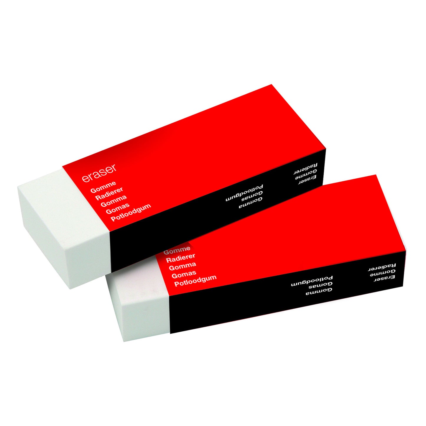 Q Connect White Pvc Eraser Pack Of 20 - Vow