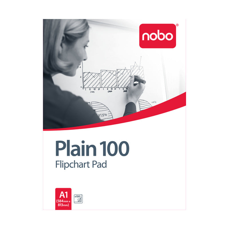 Nobo 100 Flipchart Pad A1 34633681 - Nobo