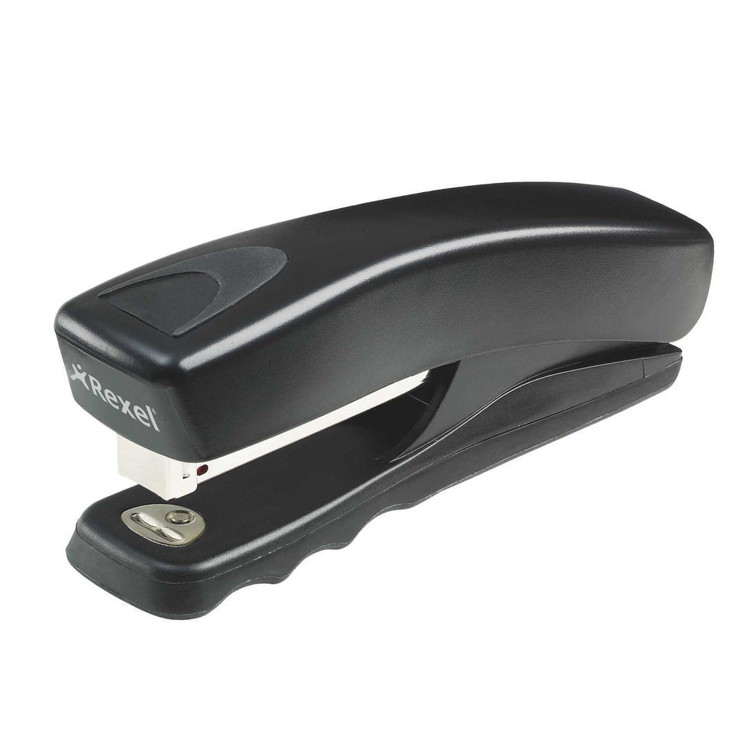 Rexel Sirius Full-Strip Stapler Black 2104043 - Rexel Crystalfile