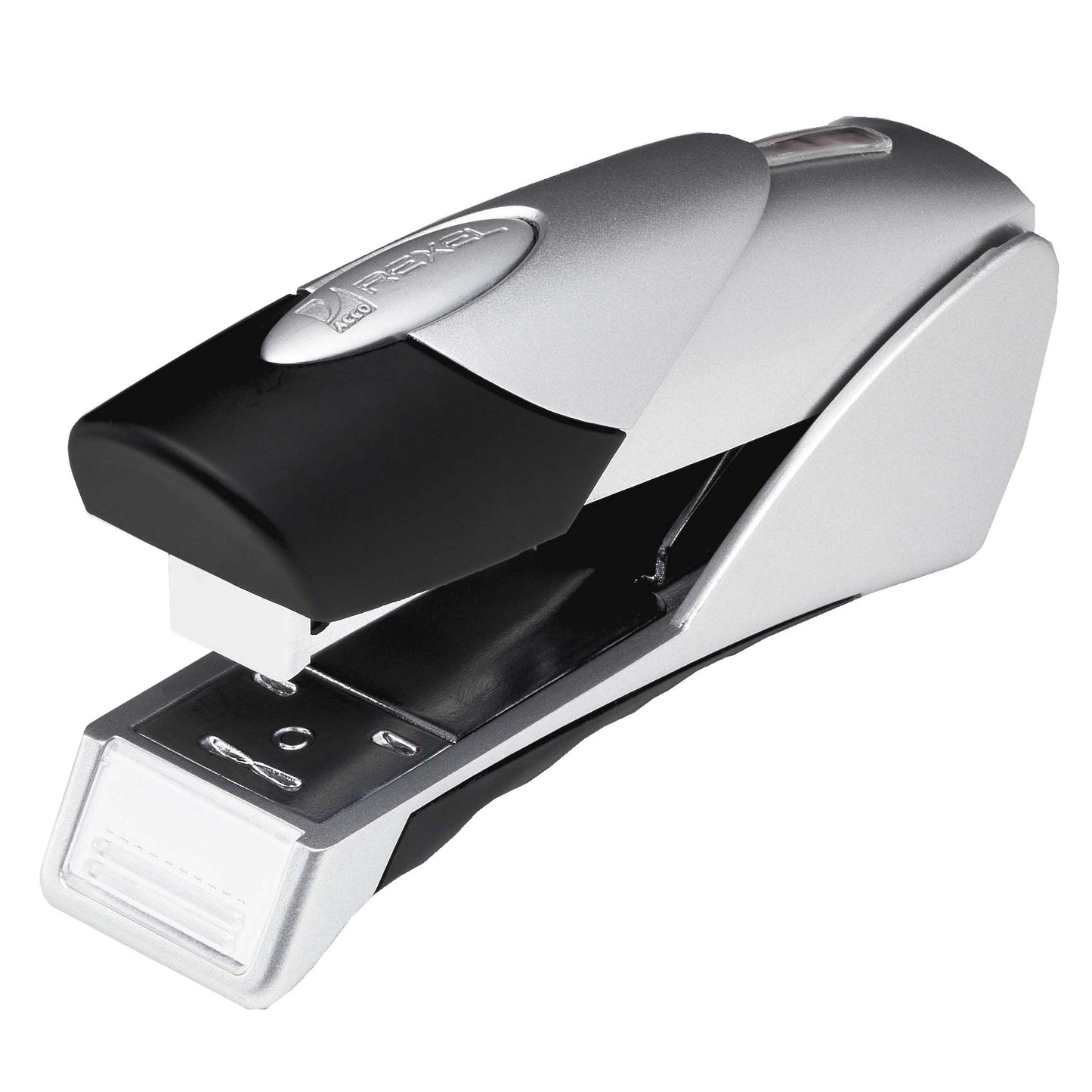 Rexel Gazelle Stapler Silver/Black 2100790 - Rexel Crystalfile