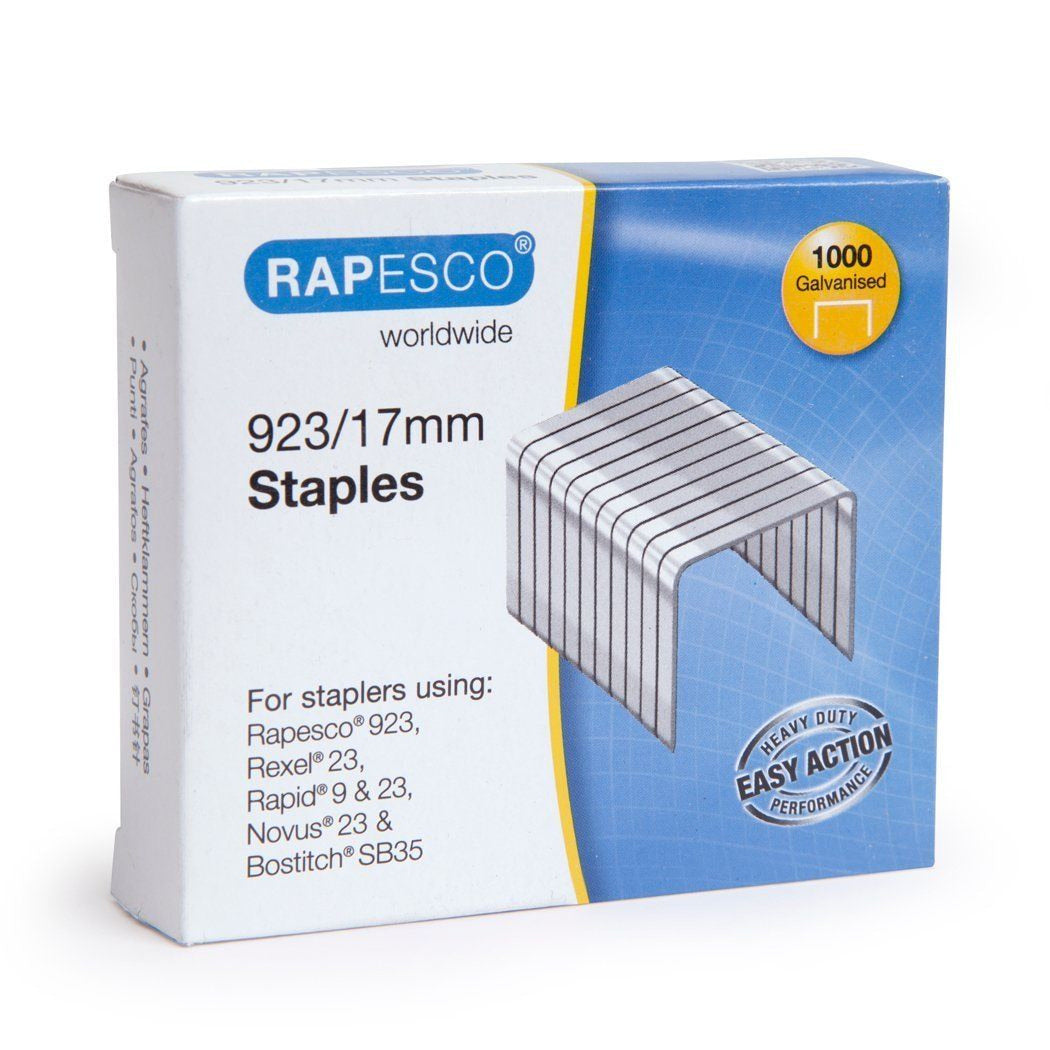 Rapesco Staples 923/17 (1000) 1240 - Rapesco