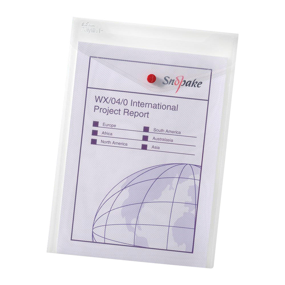 Snopake Polyfile Portrait A7 Clear 13306 pack of 5 - Snopake