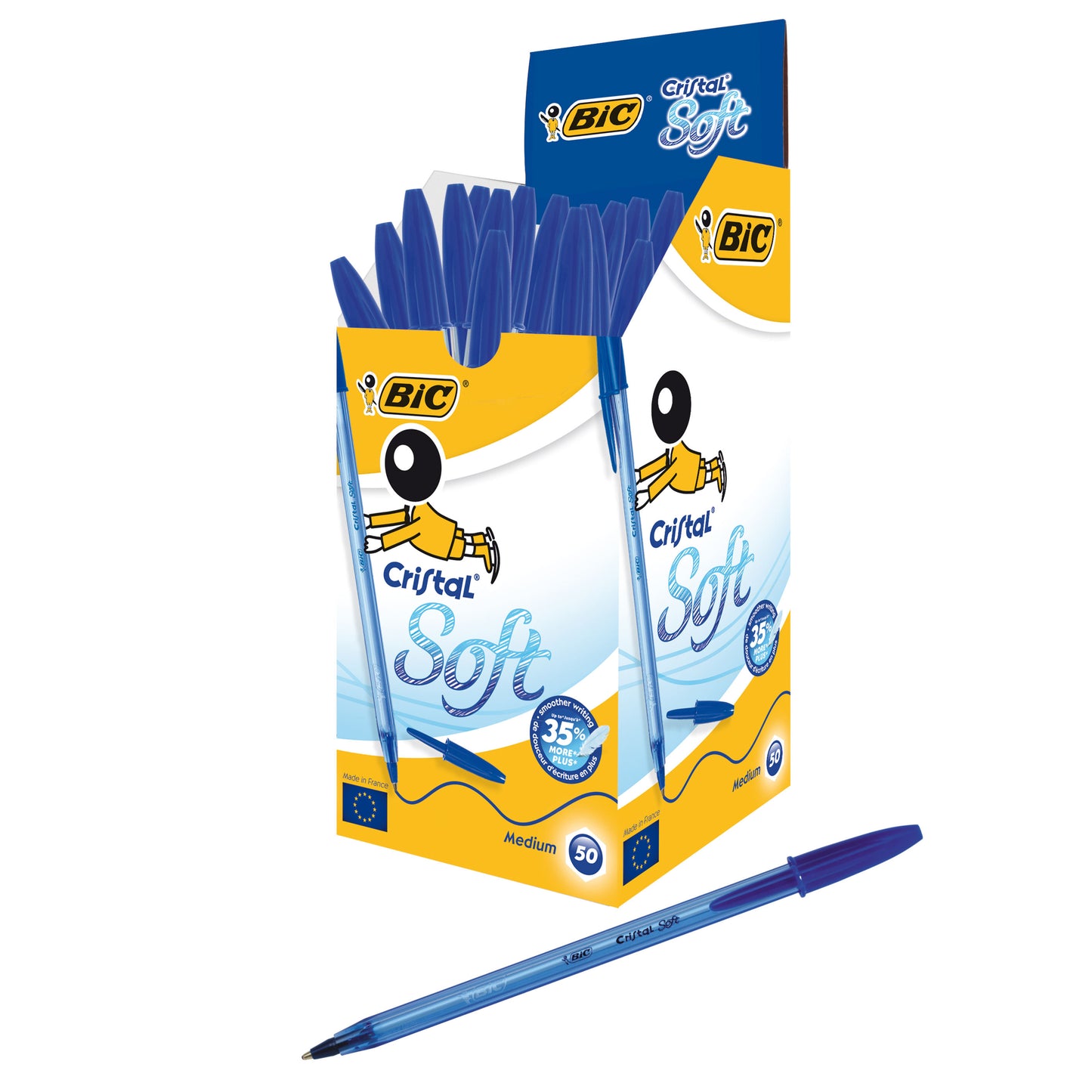 Bic Cristal S/Ball Point Blue 918519 Pack Of 50 - Bic