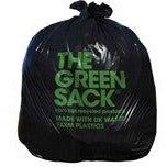 20 x 34 x 47" Black Sack x 100 - Bunzl Catering Supplies