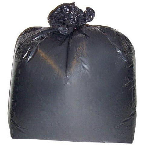 20 x 38 x 46" Black Compactor Sack x 100 - Bunzl Catering Supplies