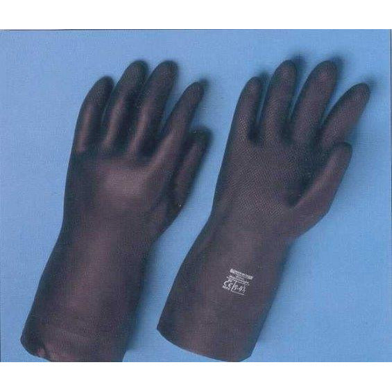 Extra Heavy Weight Glove Black Medium 10 pairs - Bunzl Catering Supplies