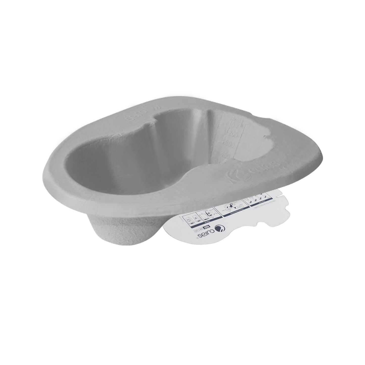 Bedpan Liner with Lids* - Pack of 50 - Curas
