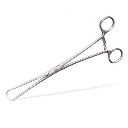 Forceps Luer Vulsellum Straight Toothed 1:1 23cm (9)
