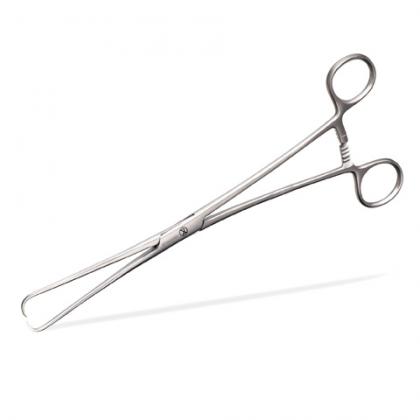 Forceps Vulsellum Teales Uterine Curved Toothed 3:4 23cm - Rocialle