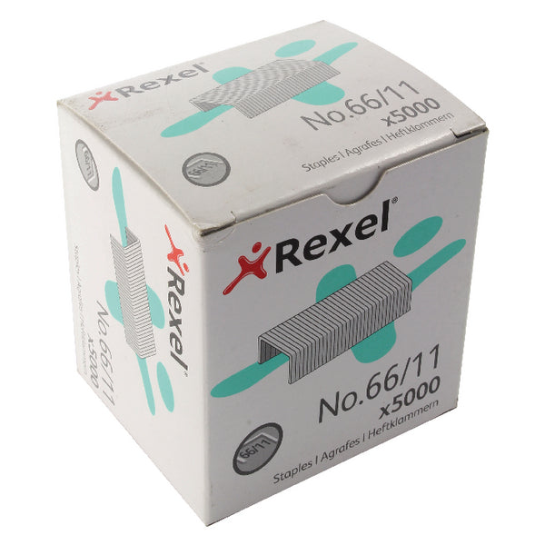 Rexel Staples No66/11 11mm 06070 Pk5000 - Vow