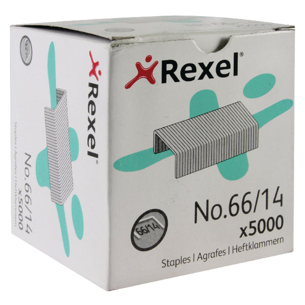 Rexel Staples No66/14 14mm 06075 Pk5000 - Vow