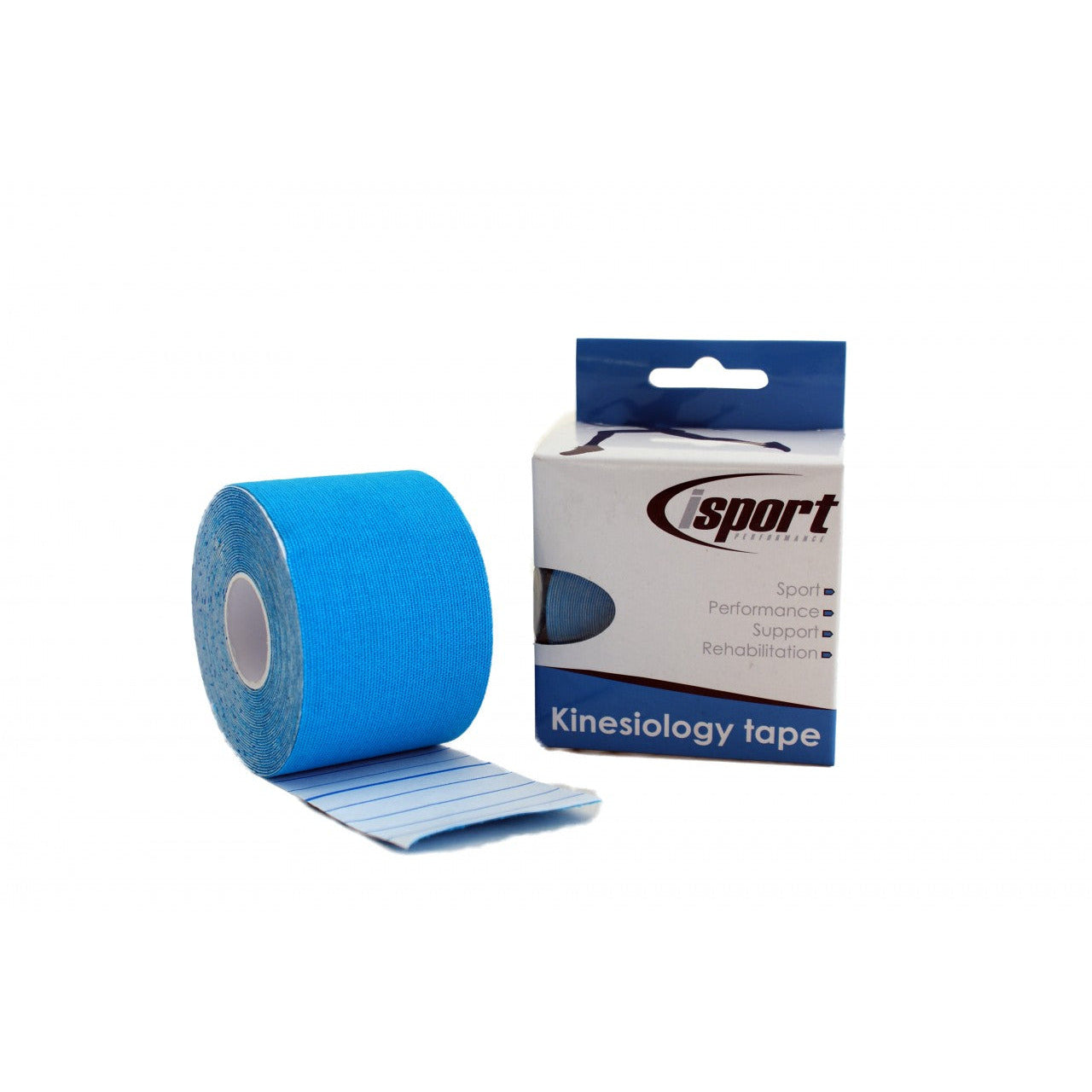 Kinesiology Tape Blue 5cm x 5m (meters) - Medisave UK
