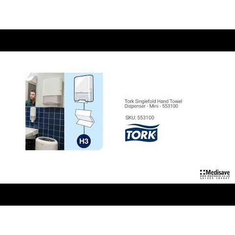 Tork Singlefold Hand Towel Dispenser - Mini - 553100 - Tork