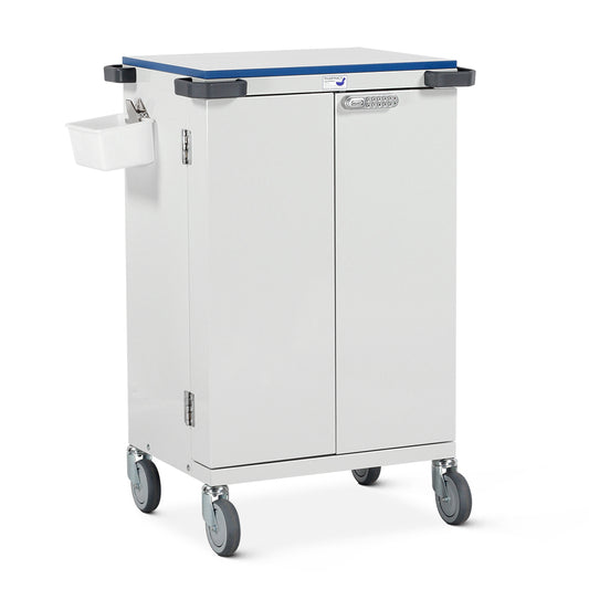Unit Dosage Trolley - Double Door - Roll Type Puch Pack - 24 Trays - Electronic Push Button Lock